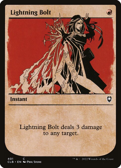 Lightning Bolt - Commander Legends: Battle for Baldur's Gate - 401