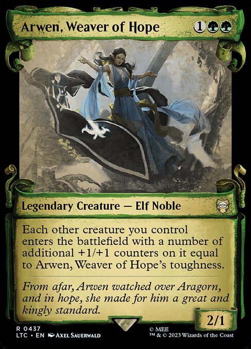 Arwen, Weaver of Hope - Tales of Middle-earth Commander - 437