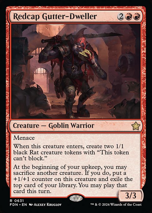 Redcap Gutter-Dweller - Foundations - 631