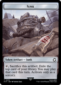 Robot // Junk Double-Sided Token [Fallout Tokens]