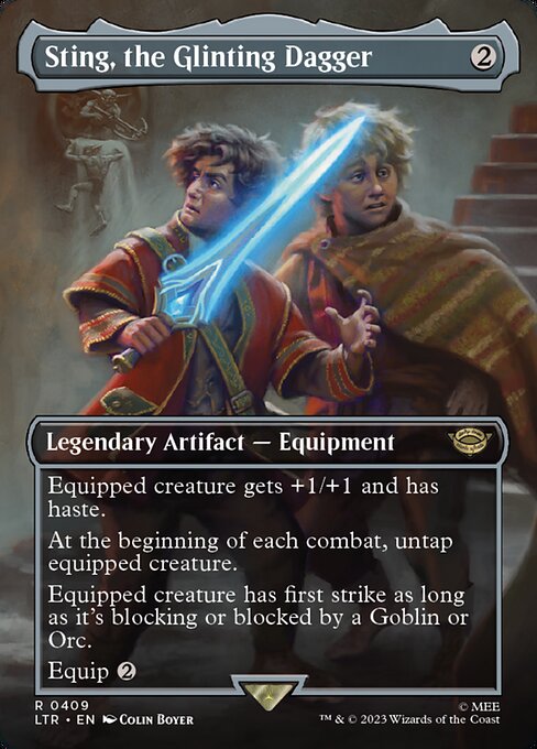 Sting, the Glinting Dagger - The Lord of the Rings: Tales of Middle-earth - 409
