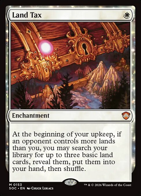 Land Tax - Secrets of Strixhaven Commander - 153