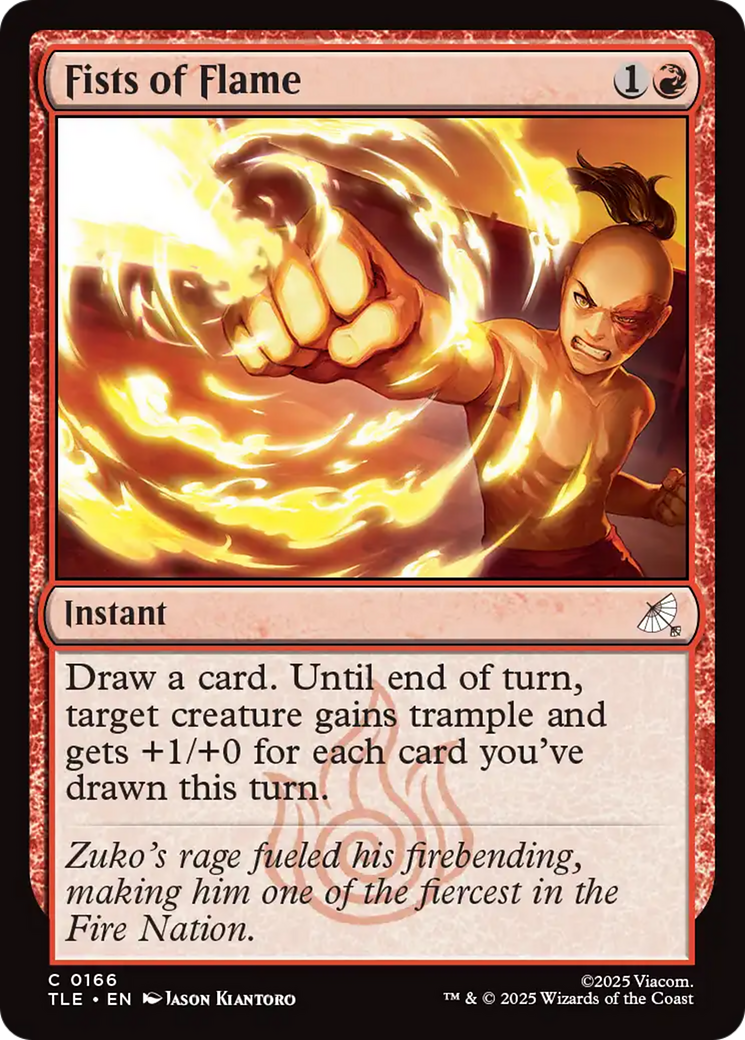 Fists of Flame [Avatar: The Last Airbender: Eternal-Legal]