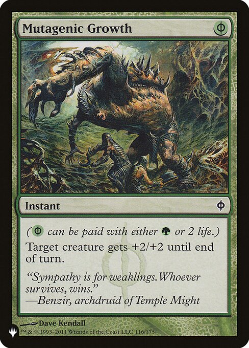 Mutagenic Growth - The List - NPH-116