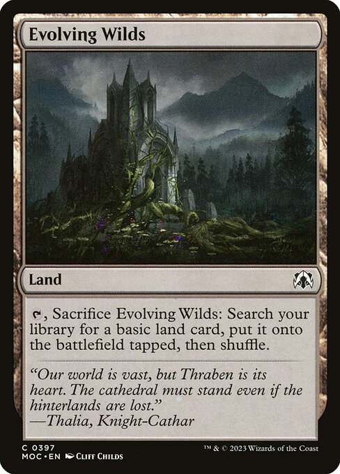 Evolving Wilds - March of the Machine Commander - 397