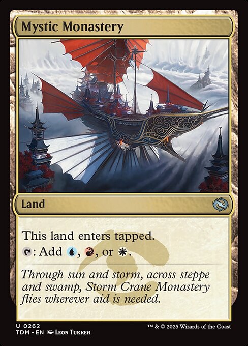 Mystic Monastery - Tarkir: Dragonstorm - 262