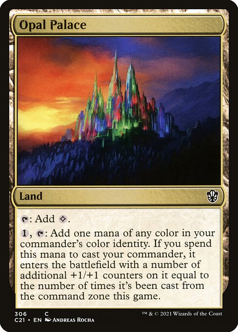 Opal Palace - Commander 2021 - 306