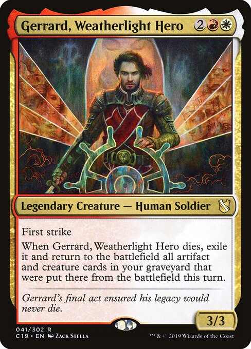 Gerrard, Weatherlight Hero - Commander 2019 - 41