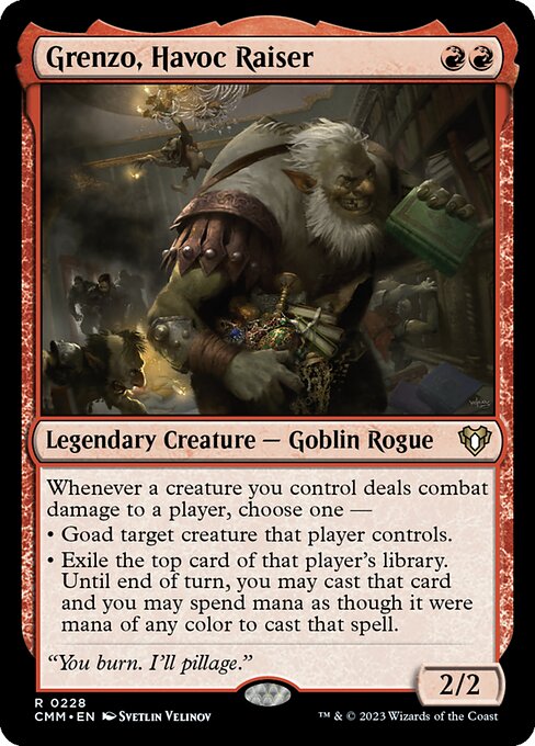 Grenzo, Havoc Raiser - Commander Masters - 228
