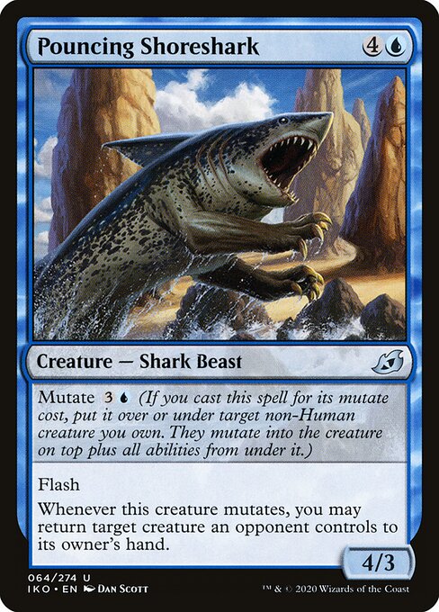 Pouncing Shoreshark - Ikoria: Lair of Behemoths - 64