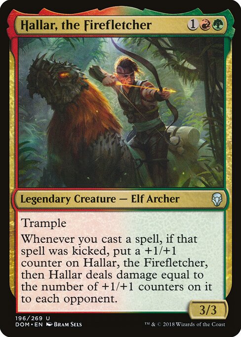 Hallar, the Firefletcher - Dominaria - 196