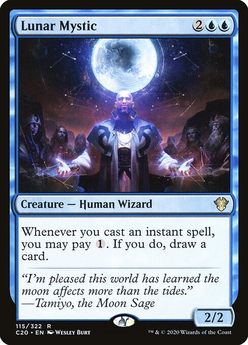Lunar Mystic - Commander 2020 - 115