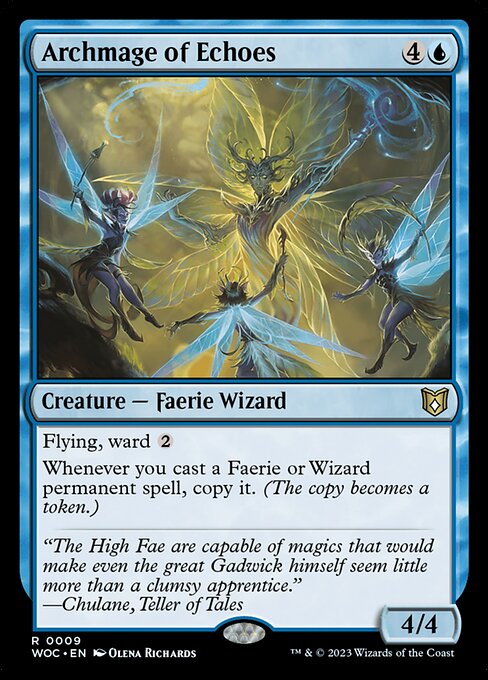 Archmage of Echoes - Wilds of Eldraine Commander - 9