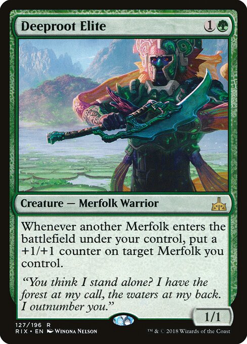 Deeproot Elite - Rivals of Ixalan - 127