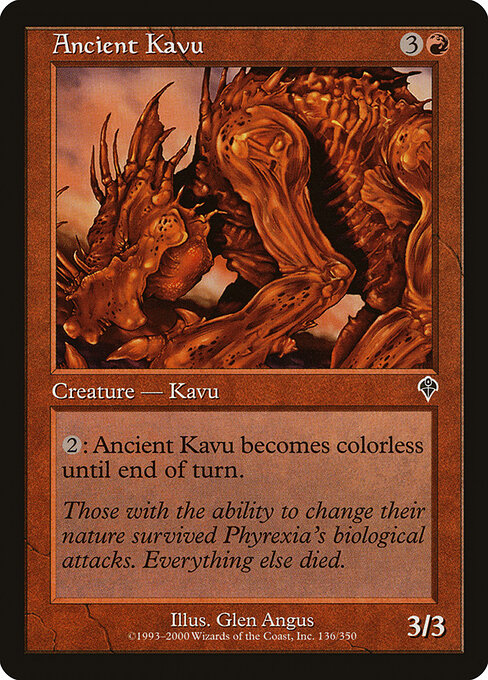 Ancient Kavu - Invasion - 136