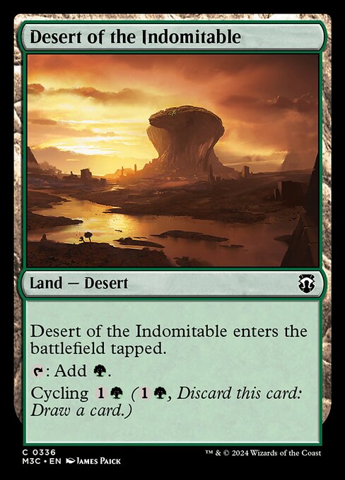 Desert of the Indomitable - Modern Horizons 3 Commander - 336