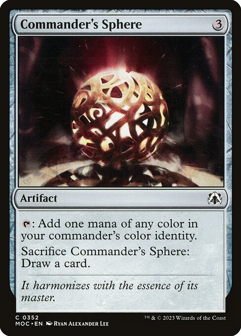 Commander's Sphere - March of the Machine Commander - 352