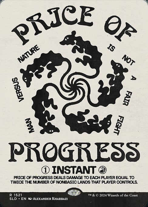 Price of Progress - Secret Lair Drop - 1521