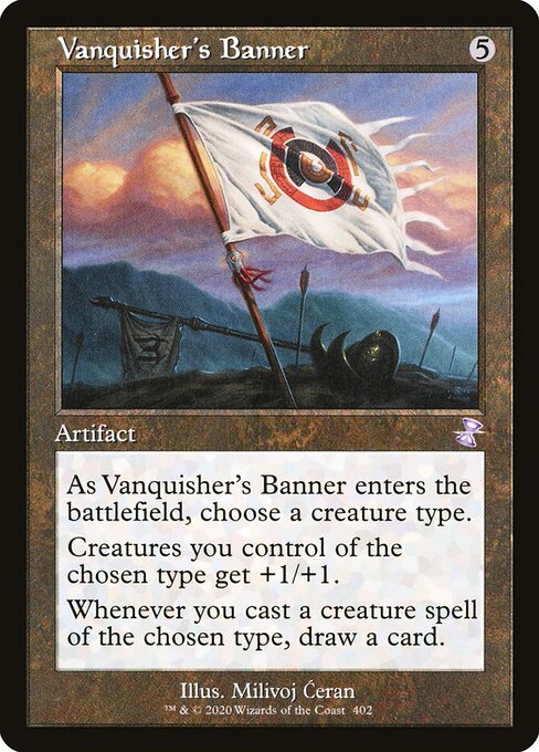 Vanquisher's Banner - Time Spiral Remastered - 402