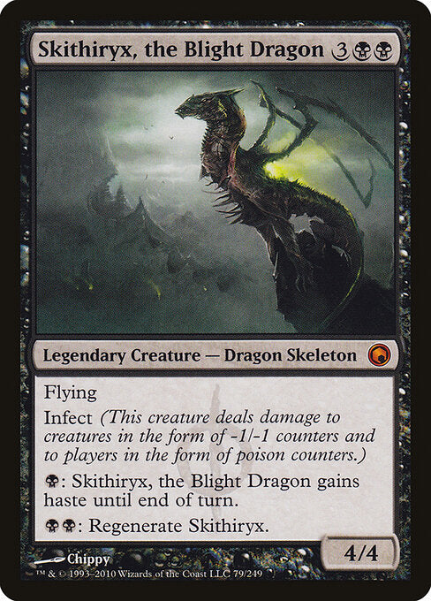 Skithiryx, the Blight Dragon - Scars of Mirrodin - 79