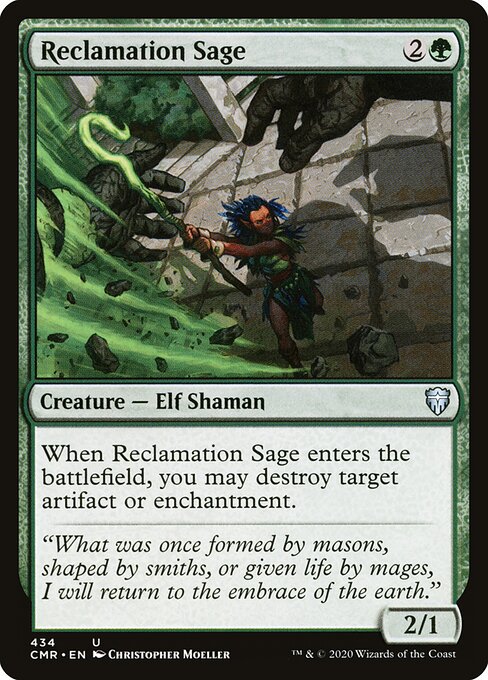 Reclamation Sage - Commander Legends - 434