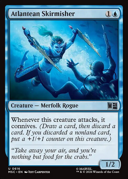 Atlantean Skirmisher - Marvel Super Heroes Commander - 616