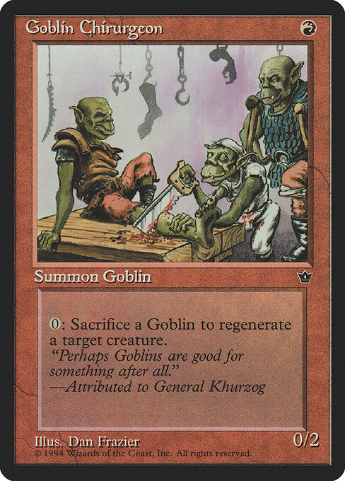 Goblin Chirurgeon - Fallen Empires - 54c