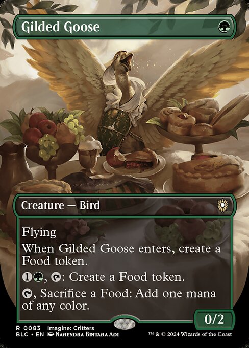 Gilded Goose - Bloomburrow Commander - 83