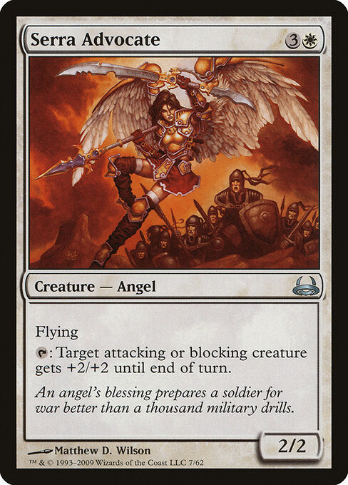 Serra Advocate - Duel Decks: Divine vs. Demonic - 7