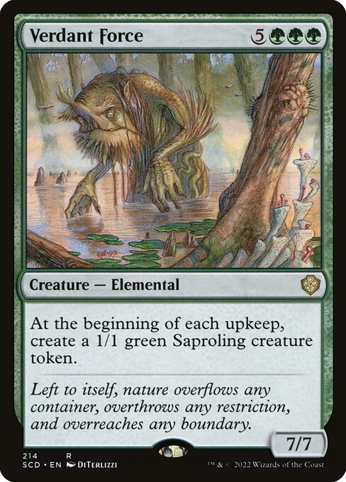 Verdant Force - Starter Commander Decks - 214