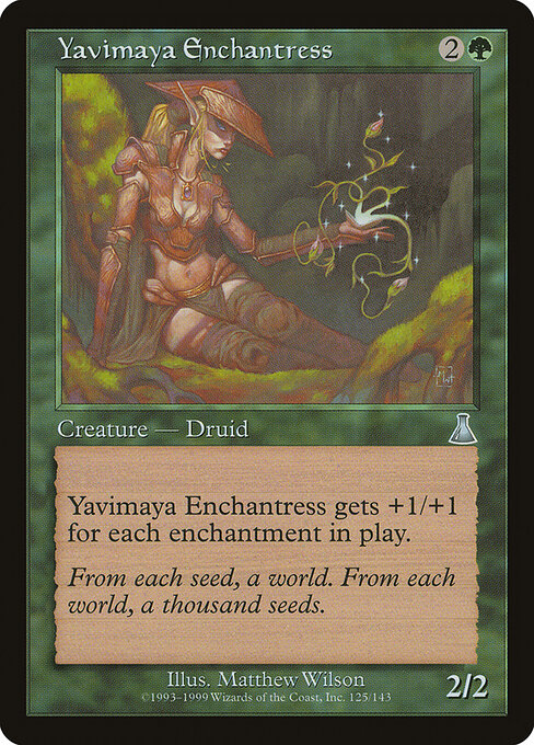 Yavimaya Enchantress - Urza's Destiny - 125