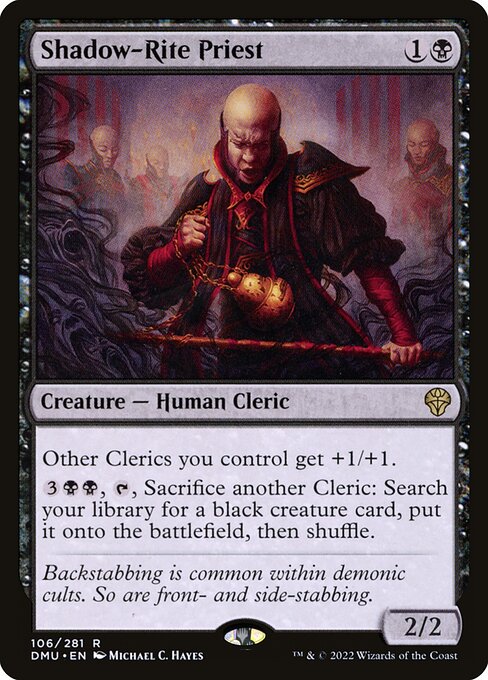 Shadow-Rite Priest - Dominaria United - 106