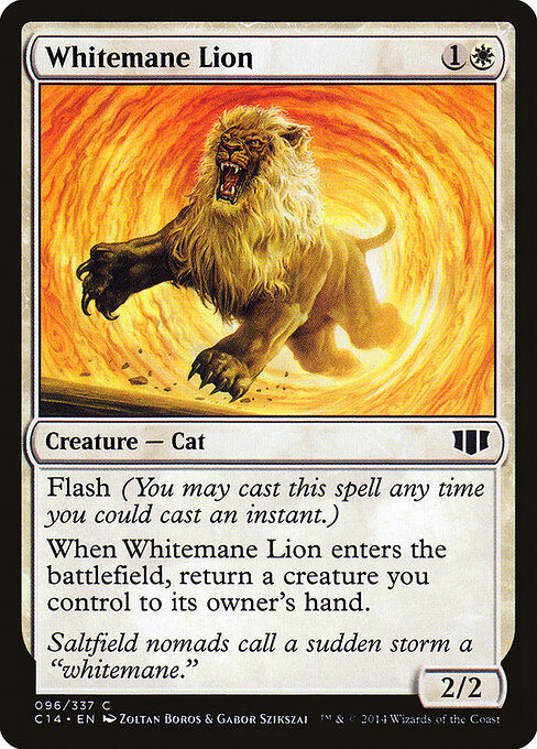 Whitemane Lion - Commander 2014 - 96