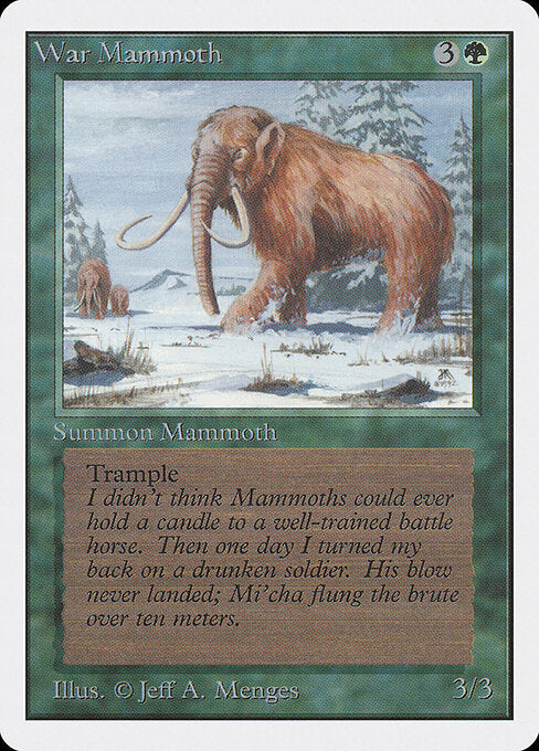 War Mammoth - Unlimited Edition - 228
