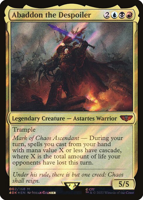 Abaddon the Despoiler - Warhammer 40,000 Commander - 2