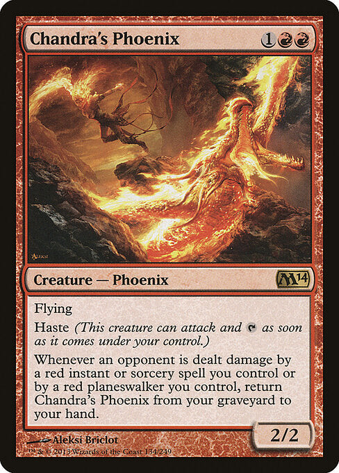 Chandra's Phoenix - Magic 2014 - 134