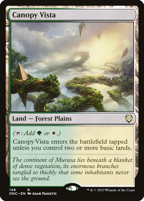 Canopy Vista - Phyrexia: All Will Be One Commander - 148
