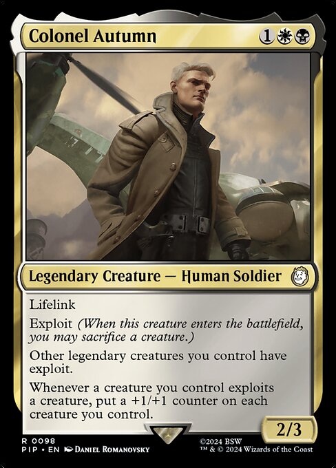 Colonel Autumn - Fallout - 98
