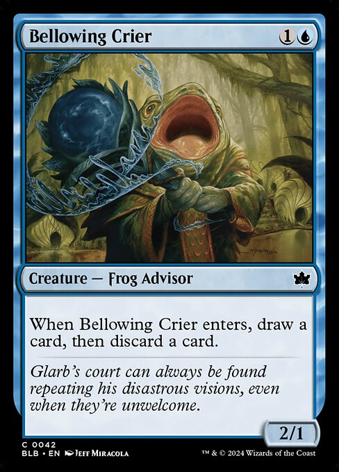 Bellowing Crier - Bloomburrow - 42