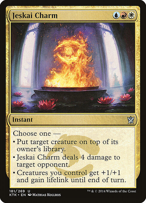 Jeskai Charm - Khans of Tarkir - 181