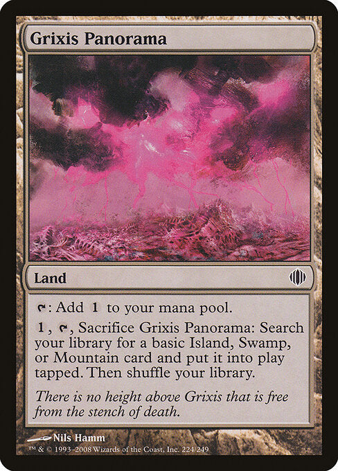Grixis Panorama - Shards of Alara - 224