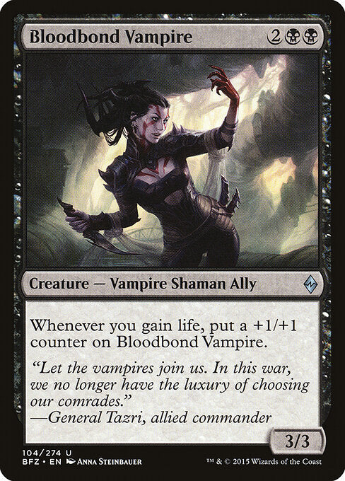Bloodbond Vampire - Battle for Zendikar - 104