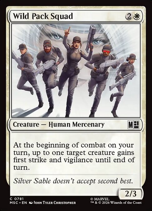 Wild Pack Squad - Marvel Super Heroes Commander - 781