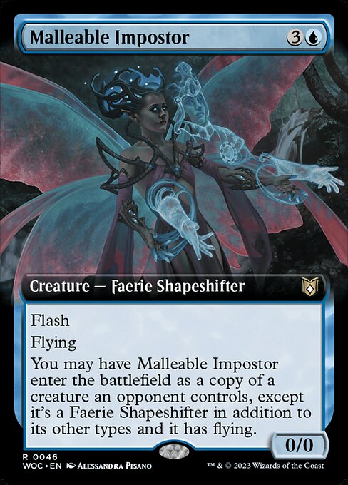 Malleable Impostor - Wilds of Eldraine Commander - 46