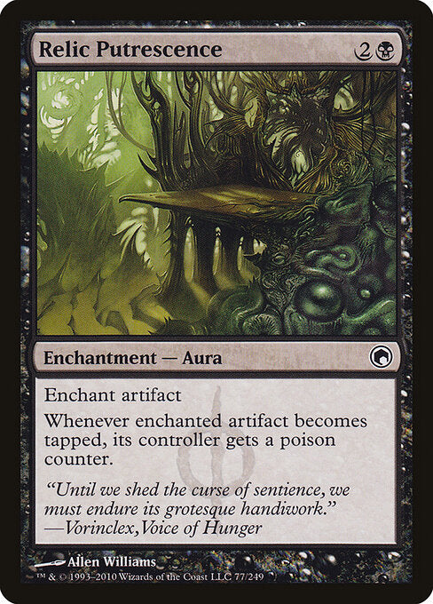 Relic Putrescence - Scars of Mirrodin - 77