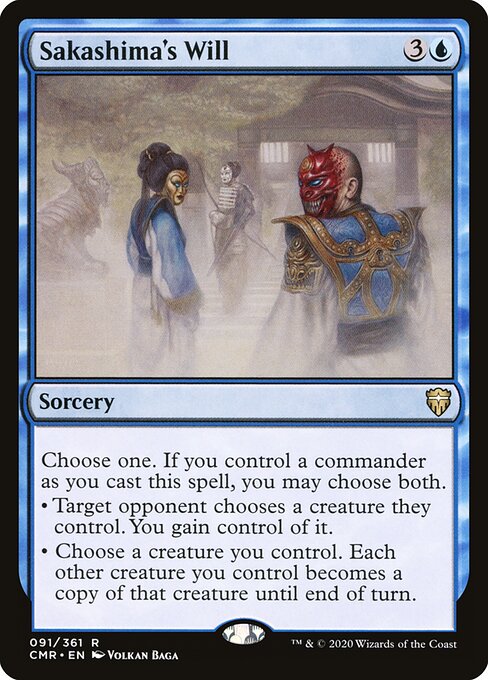 Sakashima's Will - Commander Legends - 91