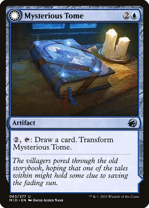 Mysterious Tome // Chilling Chronicle - Innistrad: Midnight Hunt - 63