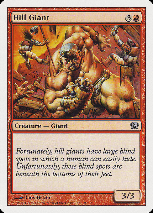Hill Giant - Ninth Edition - 197