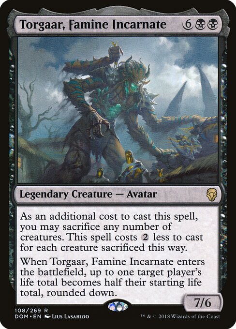 Torgaar, Famine Incarnate - Dominaria - 108