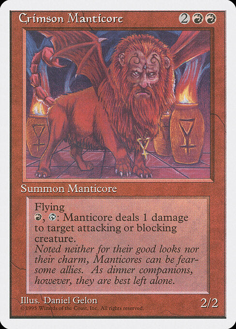 Crimson Manticore - Fourth Edition - 183
